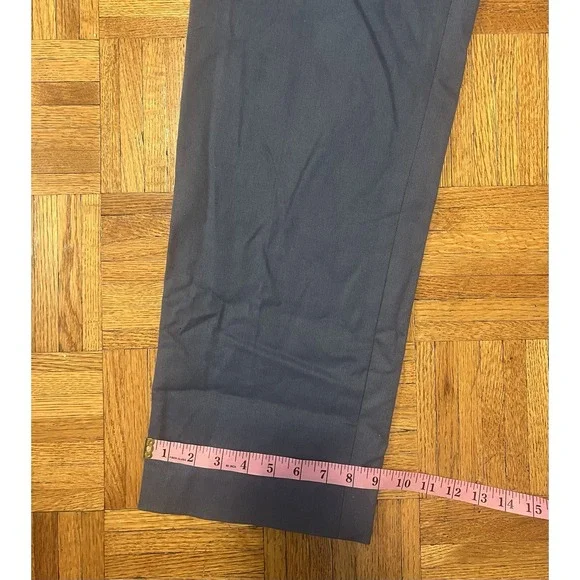 Assembly New York Gray Suiting Flat Front‎ Pants XL Made in USA NWT